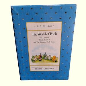 The World of Pooh & Christopher Robin 2-Book Box Set 1985 Dutton Shepard